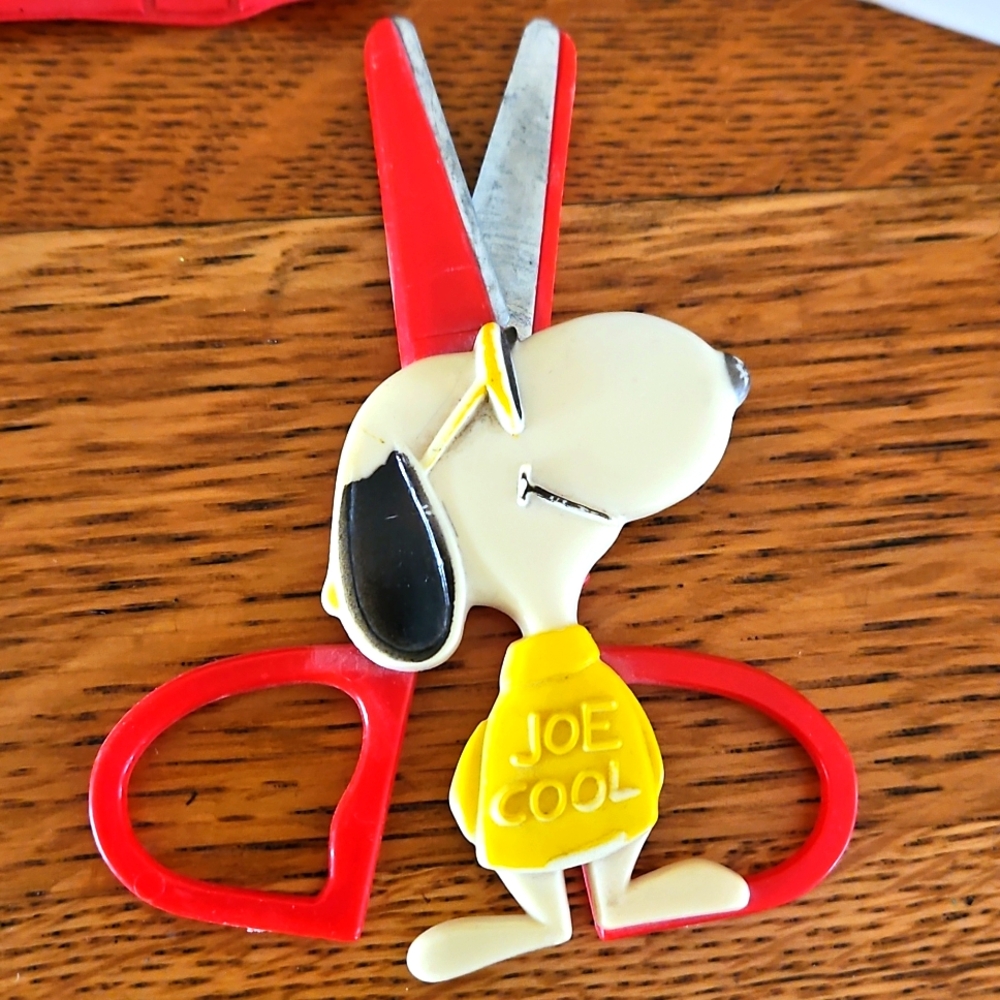 Snoopy Pocket Pal, Tool Set, Stationery, Scissors Lot 1980s Toys Vintage Peanuts - Picture 5 of 8